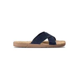 Shangies Unisex Jute Sandal – Midnight Blue