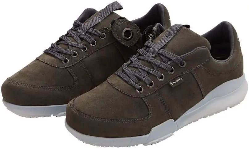 Silvert's Adaptive Clothing & Footwear Men’s Side Zipper Easy Access Shoes for Seniors