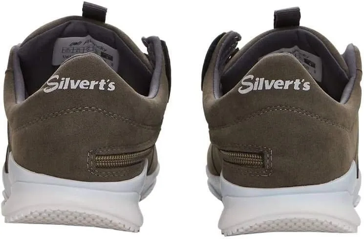 Silvert's Adaptive Clothing & Footwear Men’s Side Zipper Easy Access Shoes for Seniors