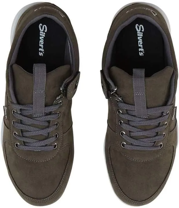Silvert's Adaptive Clothing & Footwear Men’s Side Zipper Easy Access Shoes for Seniors