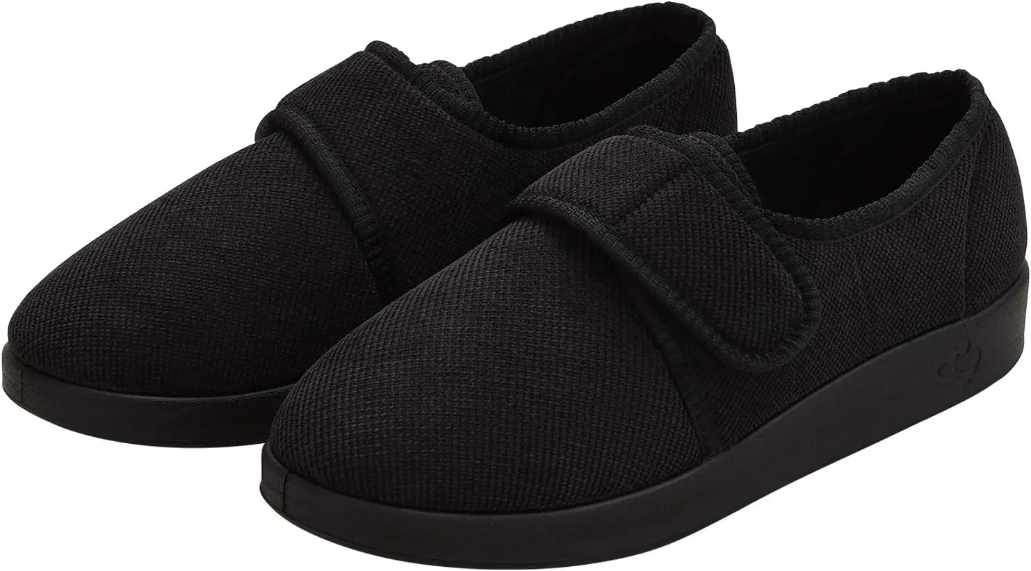 Silvert's Adaptive Clothing & Footwear Men’s Wide & Comfy Easy Closure Slippers for Seniors