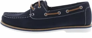 Sioux Women's Moccasin Loafer, Navy Blue, 9.5