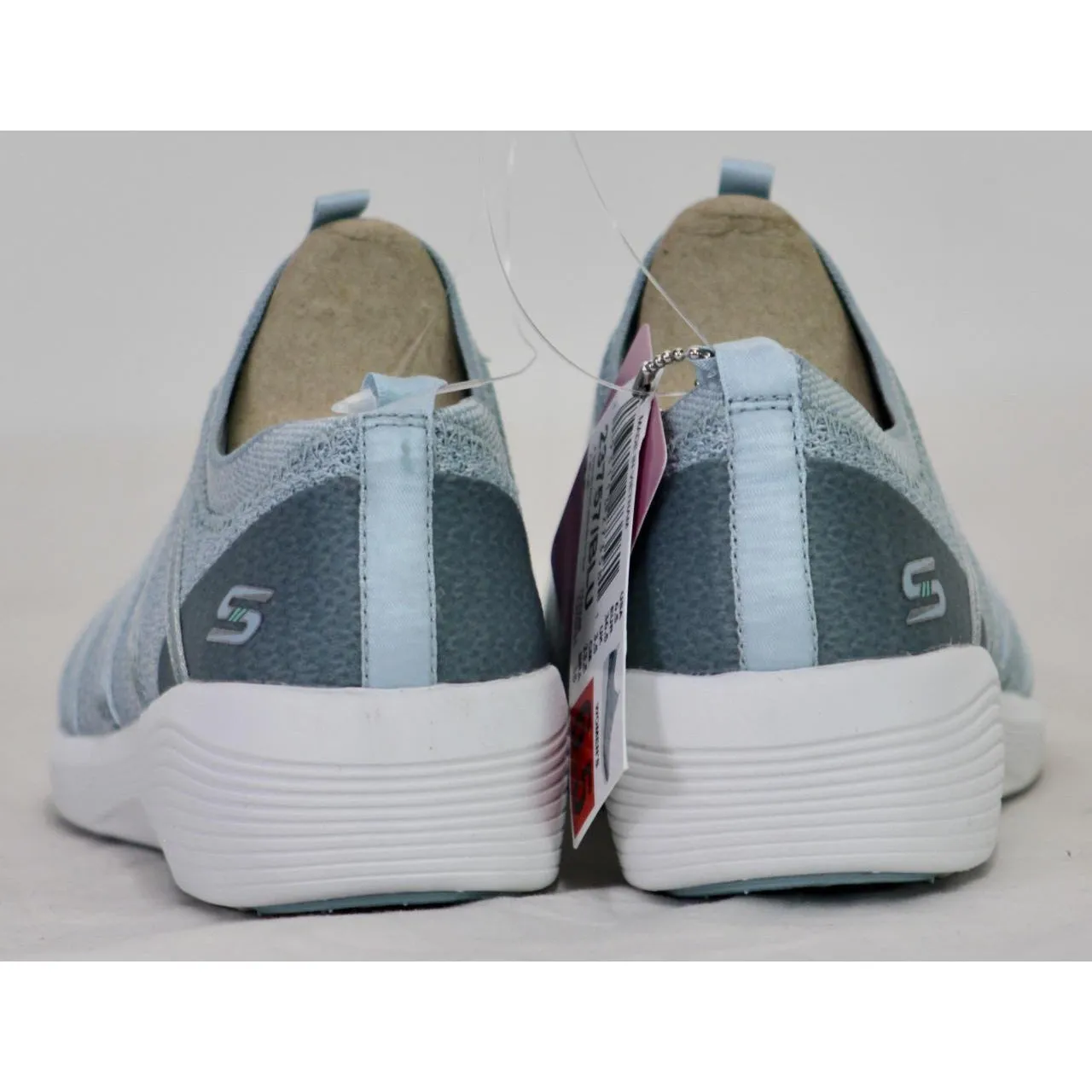 Skechers Arya Ladies Slip On Shoe Blue 6.5
