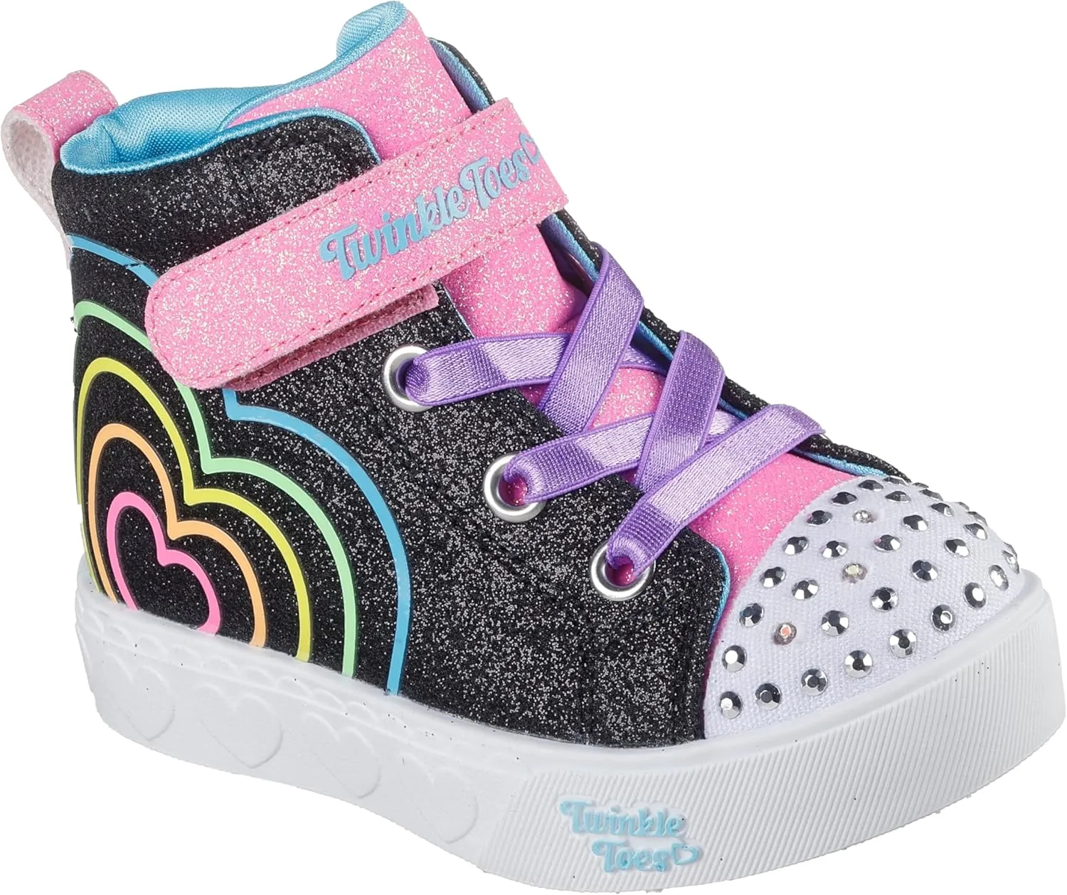 Skechers Girl's Steps-Heart Glow Sneaker