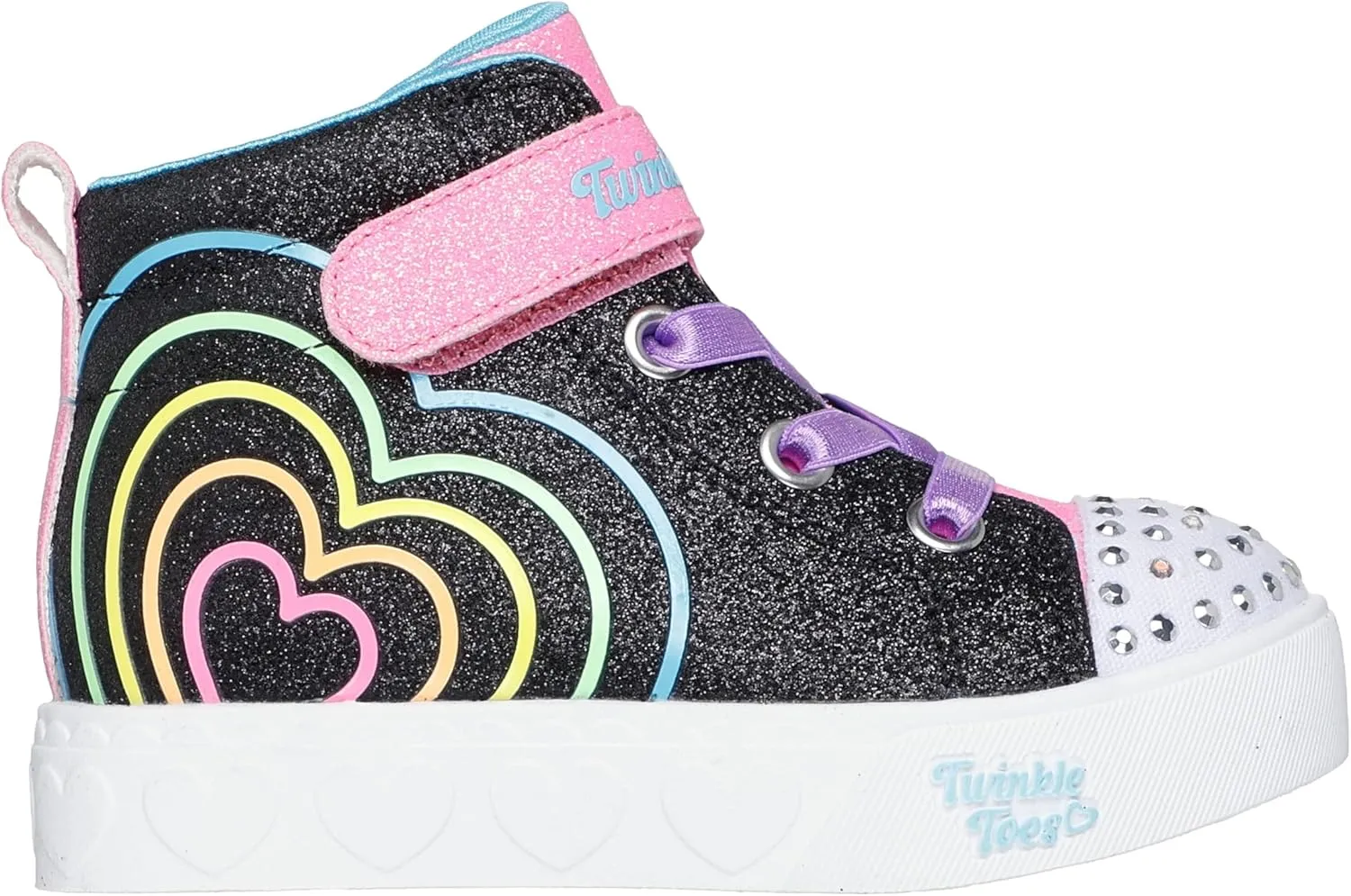 Skechers Girl's Steps-Heart Glow Sneaker