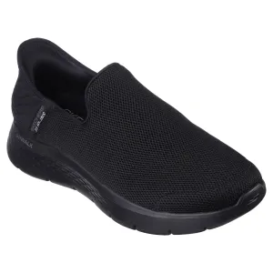 Skechers Go Walk Flex No Hands Black Slip On Lightweight Shoes