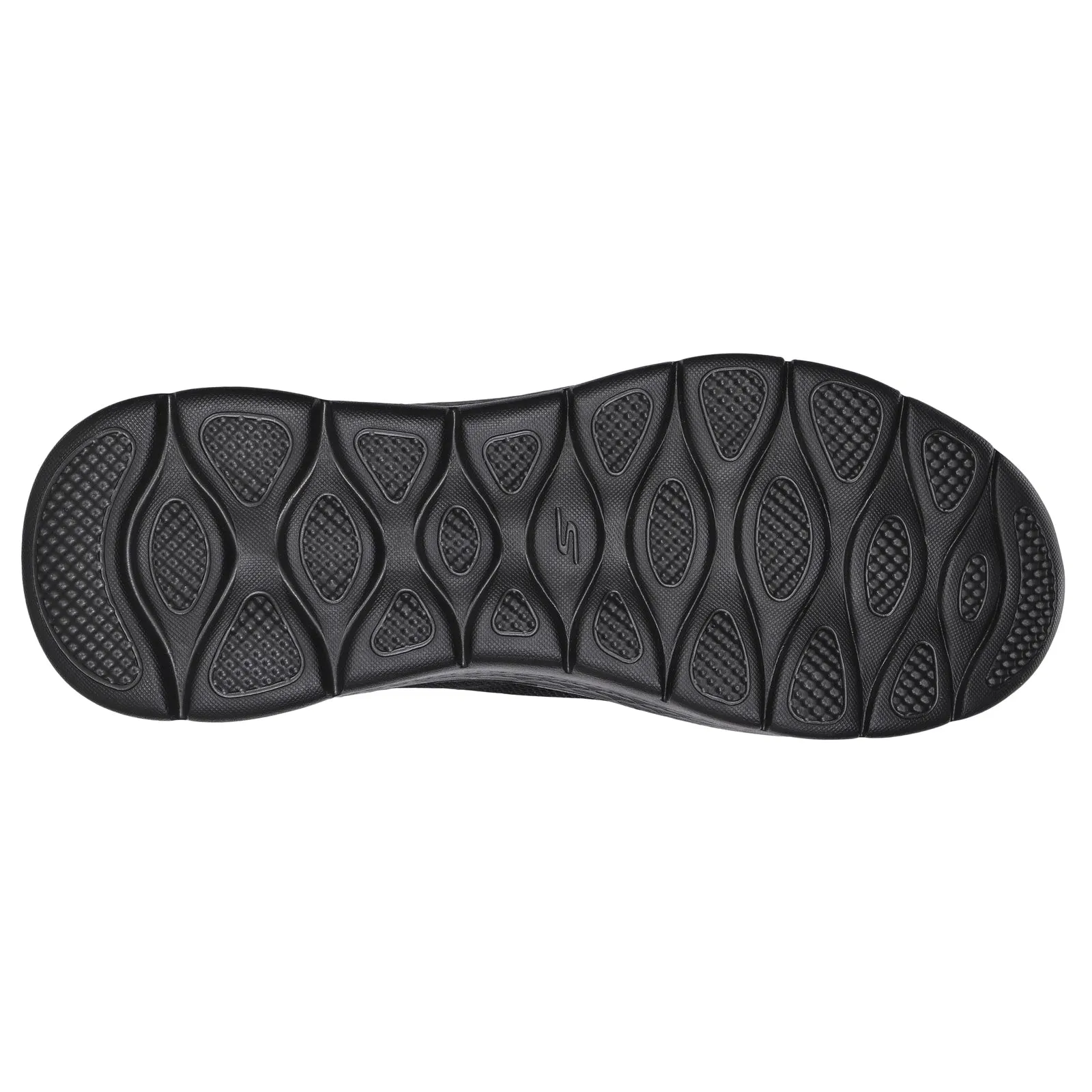 Skechers Go Walk Flex No Hands Black Slip On Lightweight Shoes