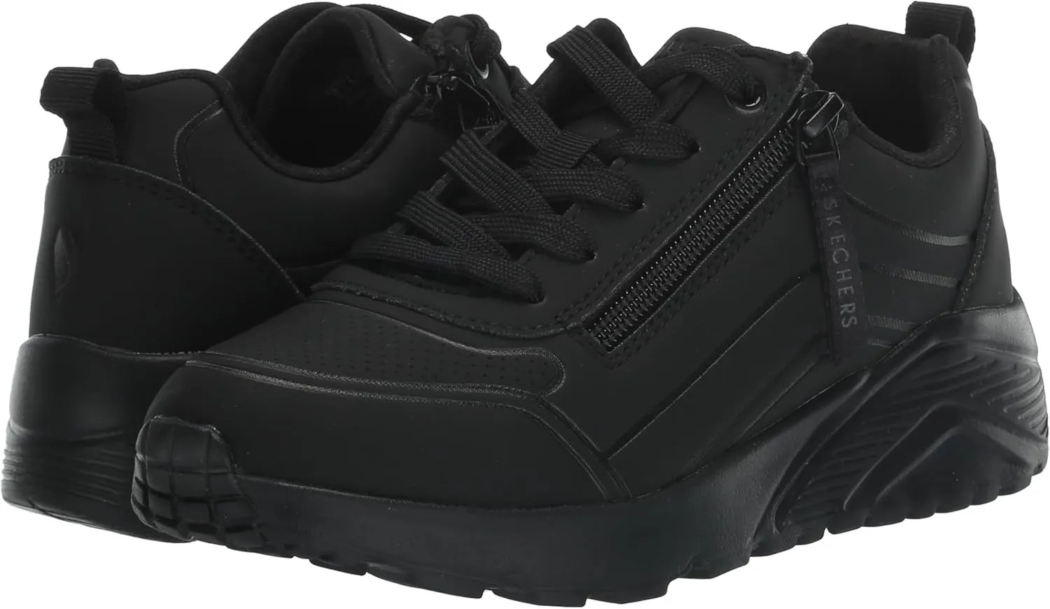 Skechers Unisex-Child Uno Lite-Easy Zip Sneaker