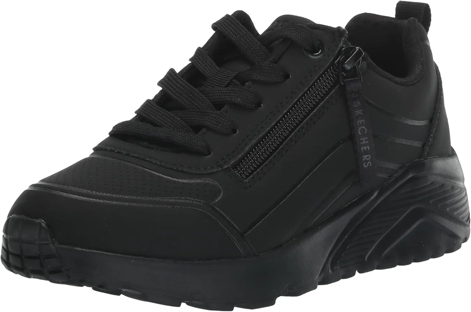 Skechers Unisex-Child Uno Lite-Easy Zip Sneaker