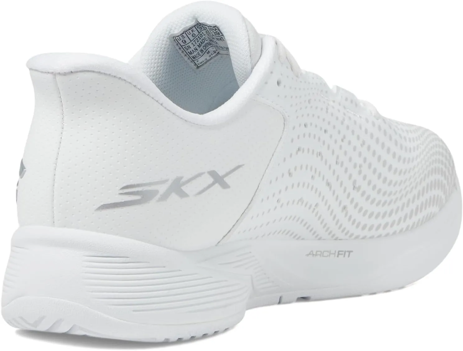 Skechers Womens Viper Court Reload Hands Free Slip-Ins Sneaker