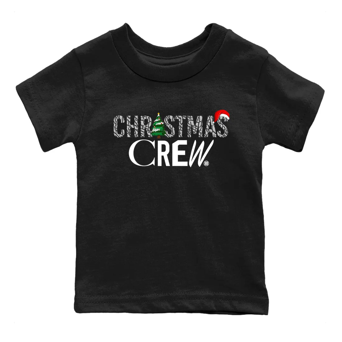 Sneaker Christmas Tees SNRT Black Kids Stylish 3 Cement Crew Air All-in-one solution Jordan -