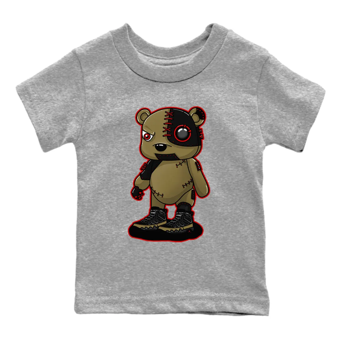 Sneaker Olive SNRT 9 Cyborg Jordan Air Discounted delivery Bear Running out fast Tees Kids -