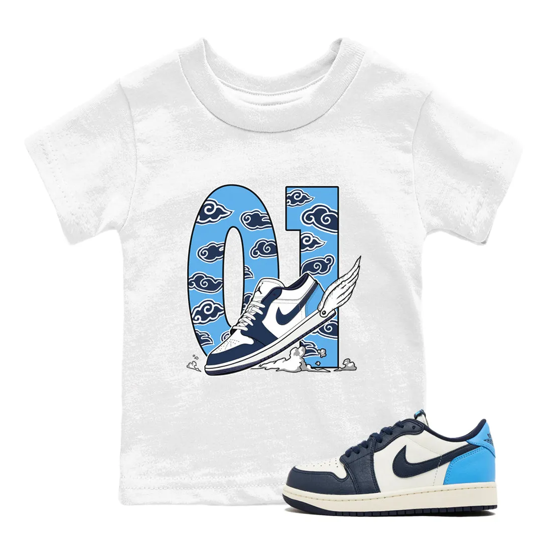 Sneaker SNRT To Positive feedback Trusted platform Air Tees Clouds The Obsidian Kids - Fly 1 Jordan