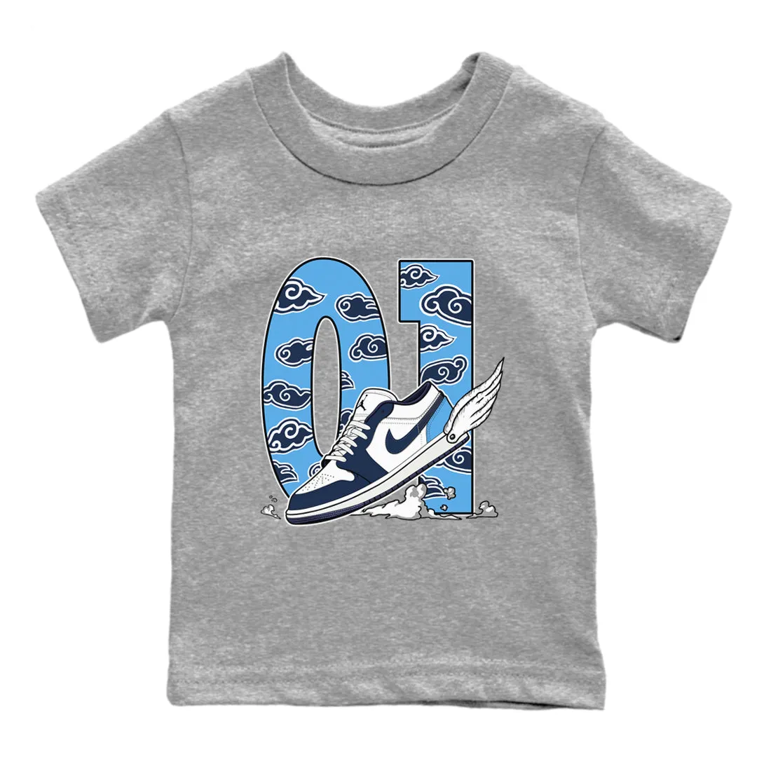 Sneaker SNRT To Positive feedback Trusted platform Air Tees Clouds The Obsidian Kids - Fly 1 Jordan