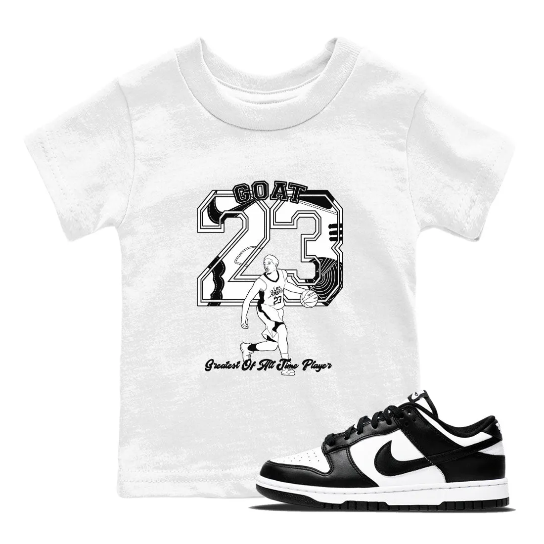 Sneaker Tees Kids Panda Player SNRT Dunk - While supplies last Goat First-time buyer discount