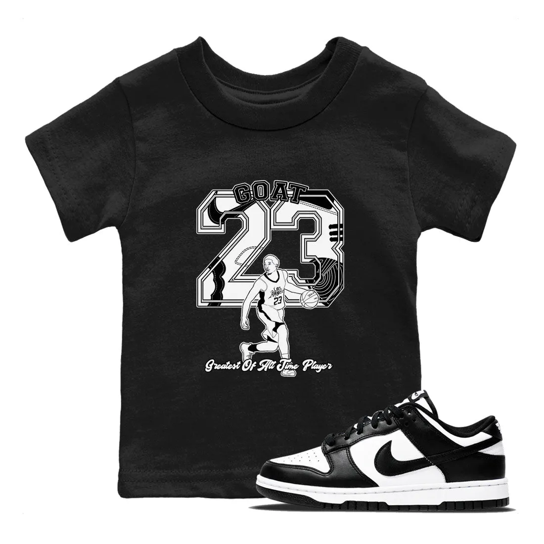 Sneaker Tees Kids Panda Player SNRT Dunk - While supplies last Goat First-time buyer discount