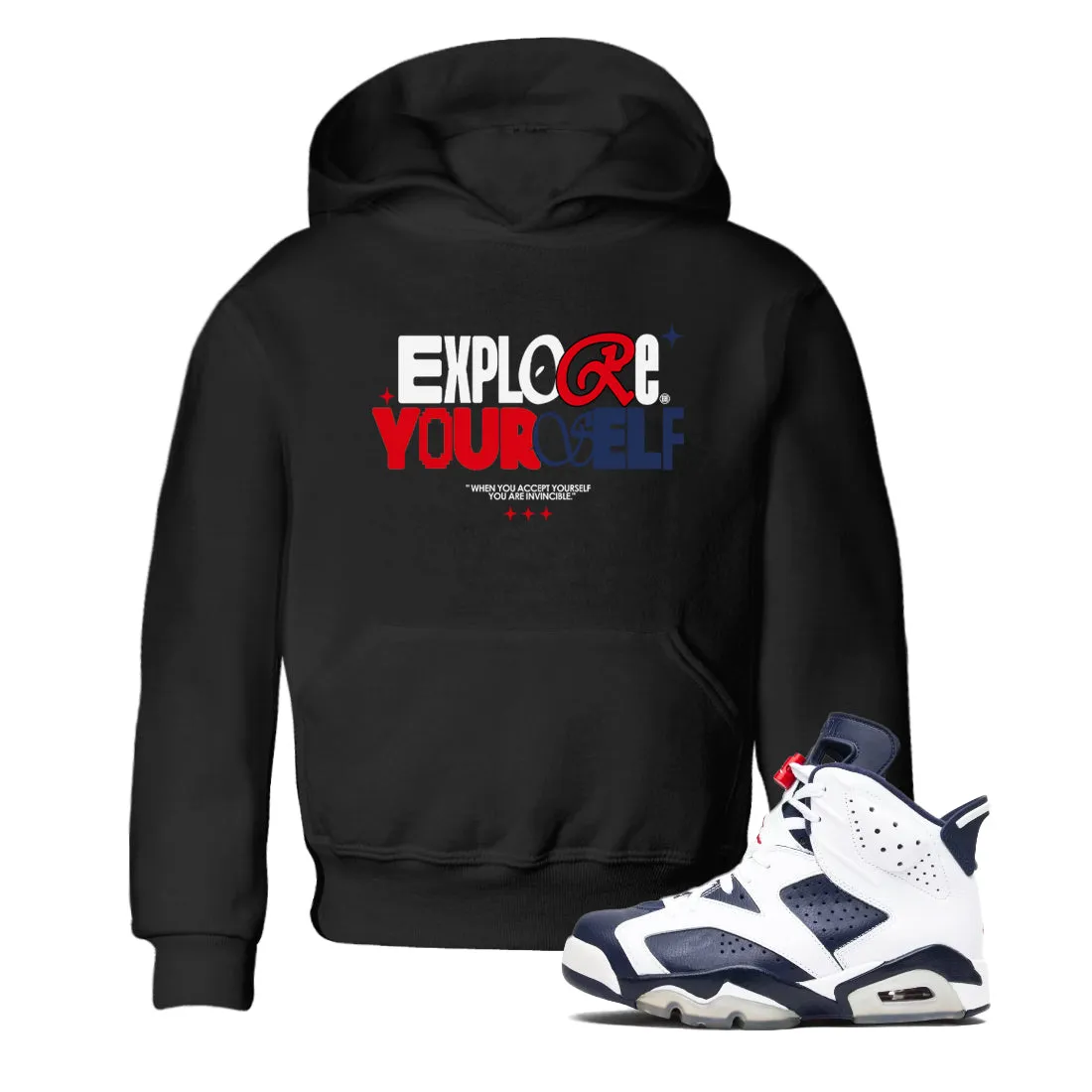 SNRT Quick offer Midnight Jordan Sneaker 6 Navy Fast response White Explore Yourself Tees Air Kids And -