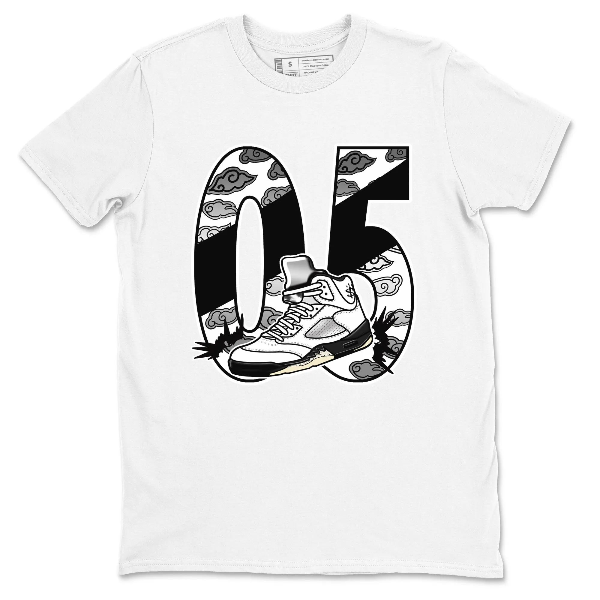 SNRT Trusted Classy Sneaker 5 White Jordan Aggressive - Dribble Black Air Tees