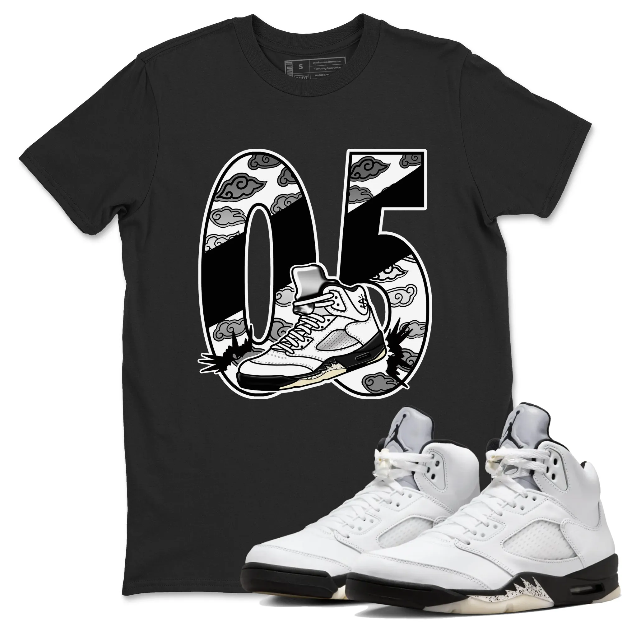 SNRT Trusted Classy Sneaker 5 White Jordan Aggressive - Dribble Black Air Tees