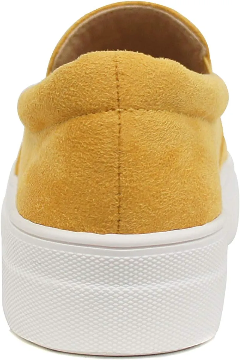 Soda TOPSHOE ave- Hike Platform Slip- On Sneaker w/Cushion Foam