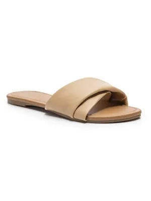 Soft Leather Flat Sandals
