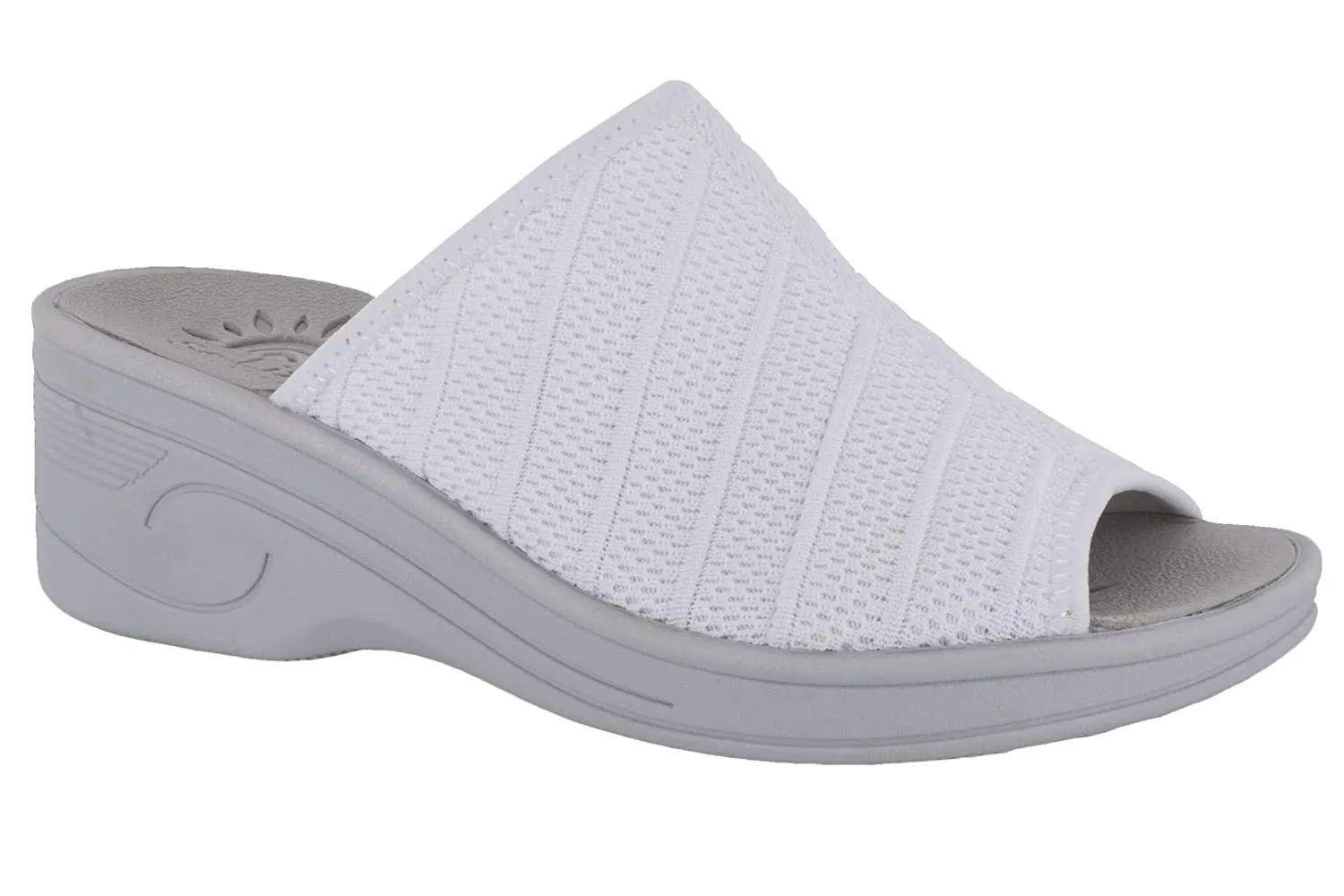 SoLite by Easy Street Airy Womens Sandal AN US White