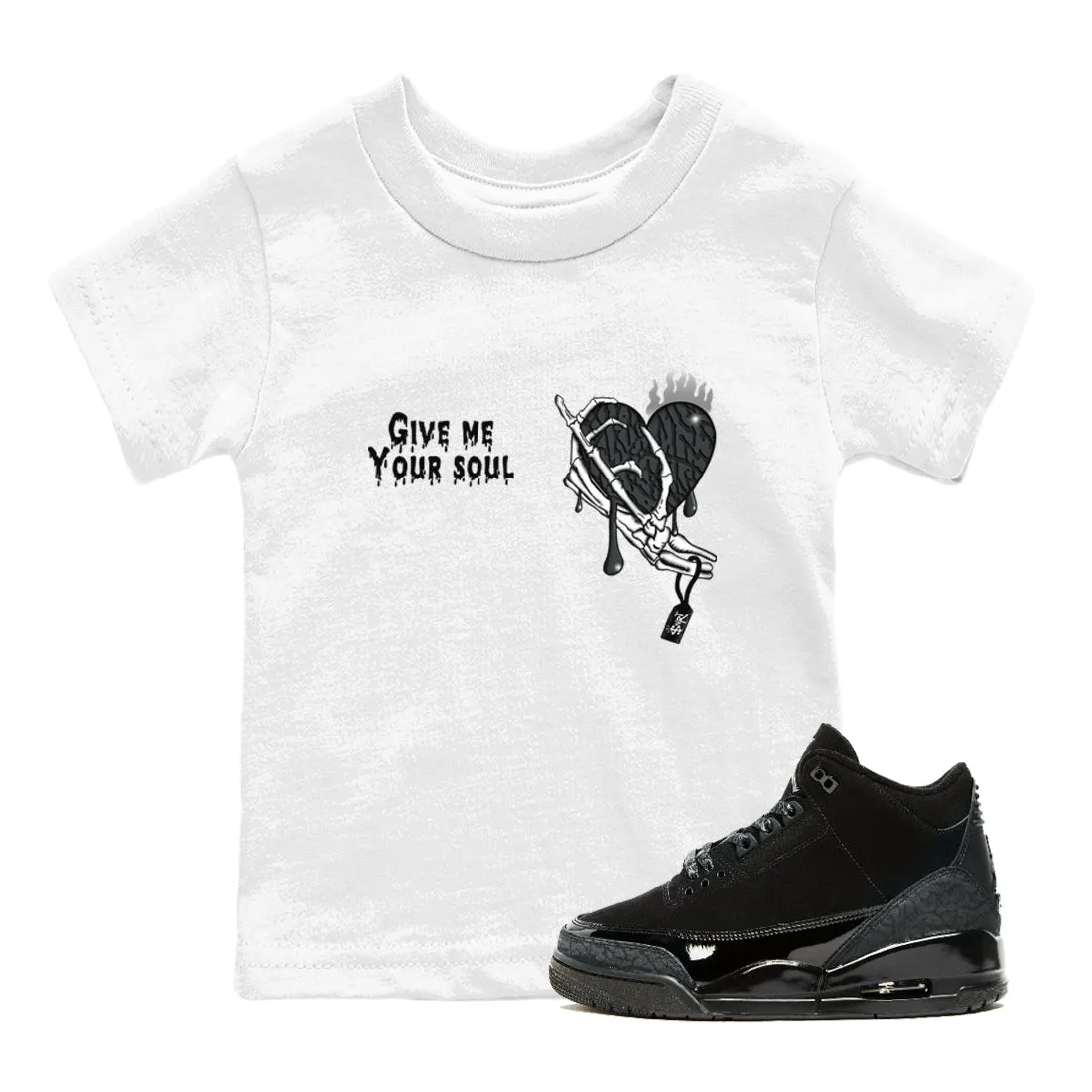 Soul SNRT Robust security Top-quality at low price - 3 Sneaker Black Kids Jordan Air Tees Your Cat Give Me