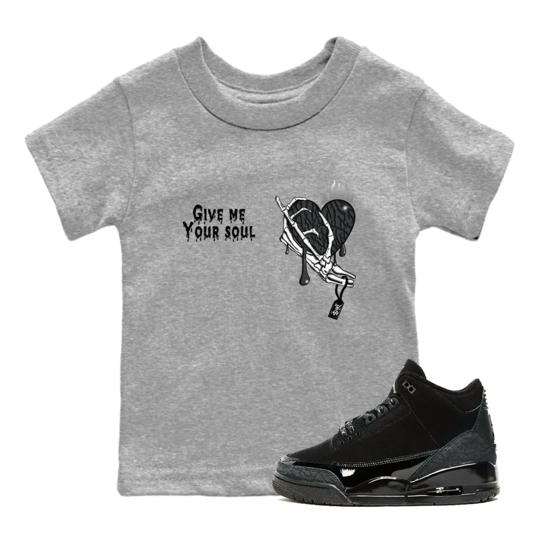 Soul SNRT Robust security Top-quality at low price - 3 Sneaker Black Kids Jordan Air Tees Your Cat Give Me