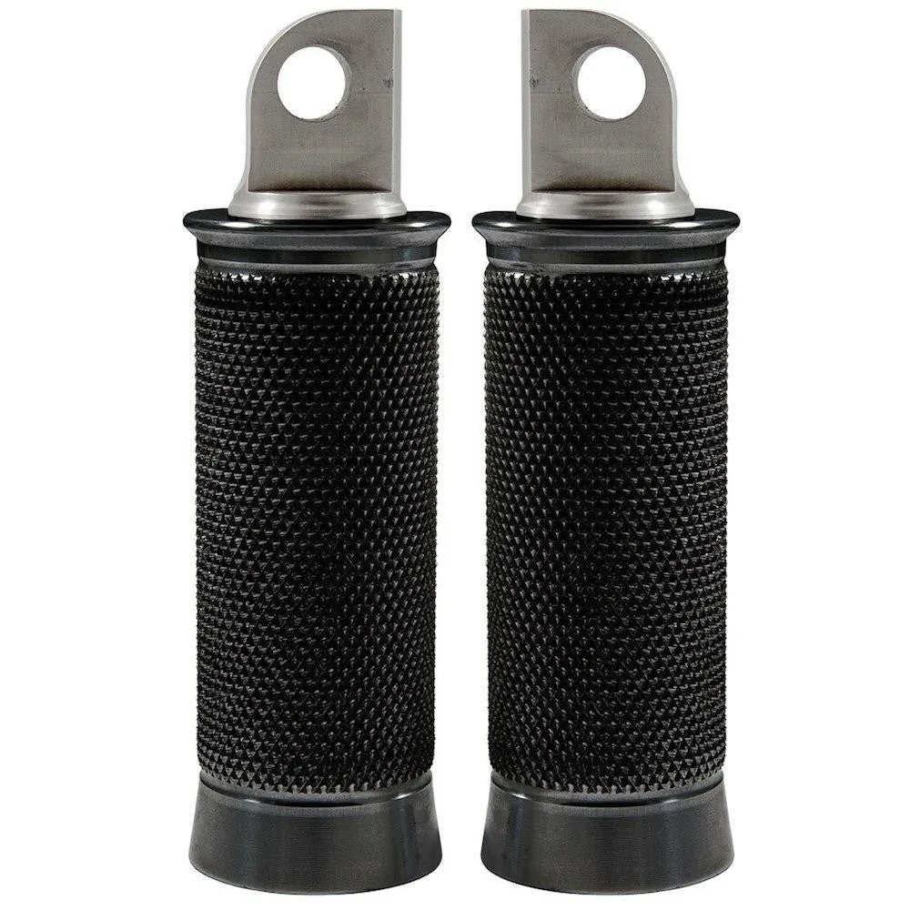 Speed Merchant - Cruiser Peg Footpegs For Harley - Black