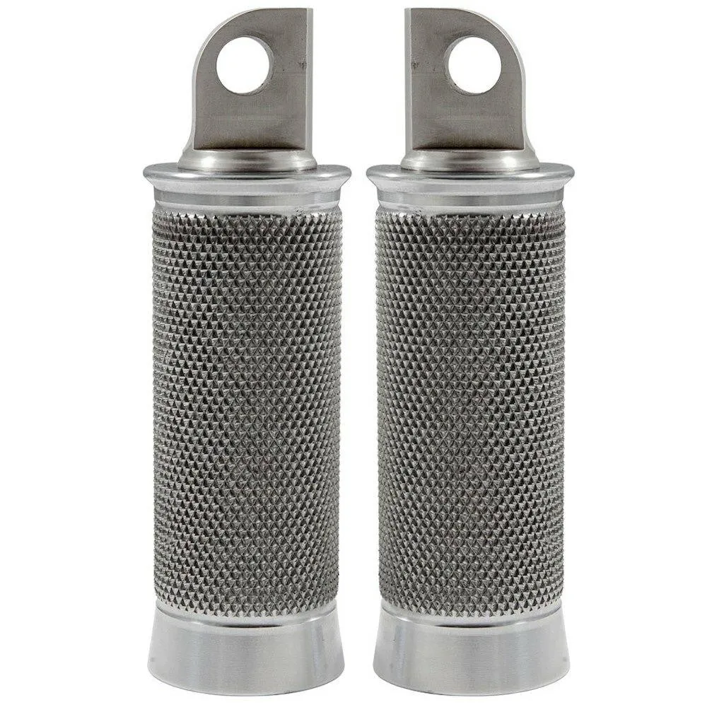 Speed Merchant - Cruiser Peg Footpegs For Harley - Raw