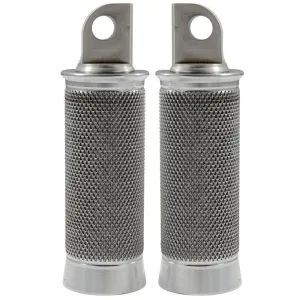 Speed Merchant - Cruiser Peg Footpegs For Harley - Raw