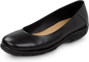 SR Max Asheville, Women's, Dress Flat Style Soft Toe Slip Resistant Work Shoe