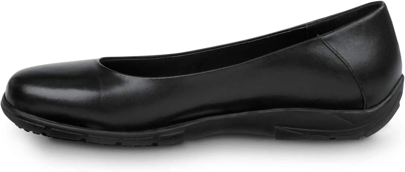 SR Max Asheville, Women's, Dress Flat Style Soft Toe Slip Resistant Work Shoe