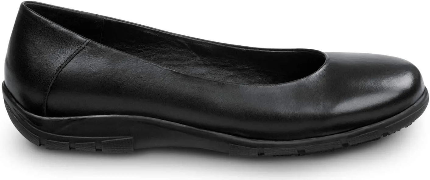 SR Max Asheville, Women's, Dress Flat Style Soft Toe Slip Resistant Work Shoe
