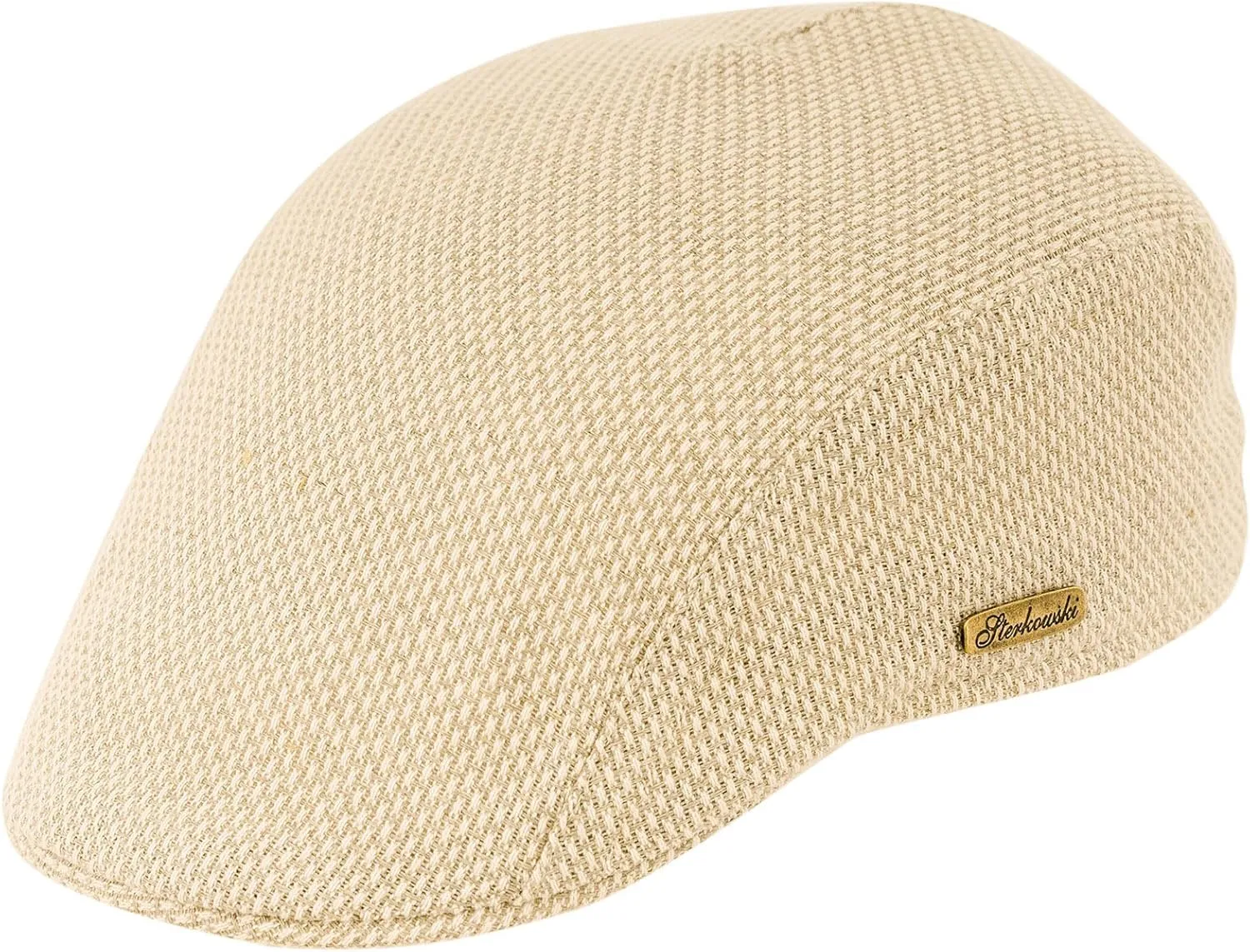 Sterkowski Men's Summer Linen Canvas Flat Cap