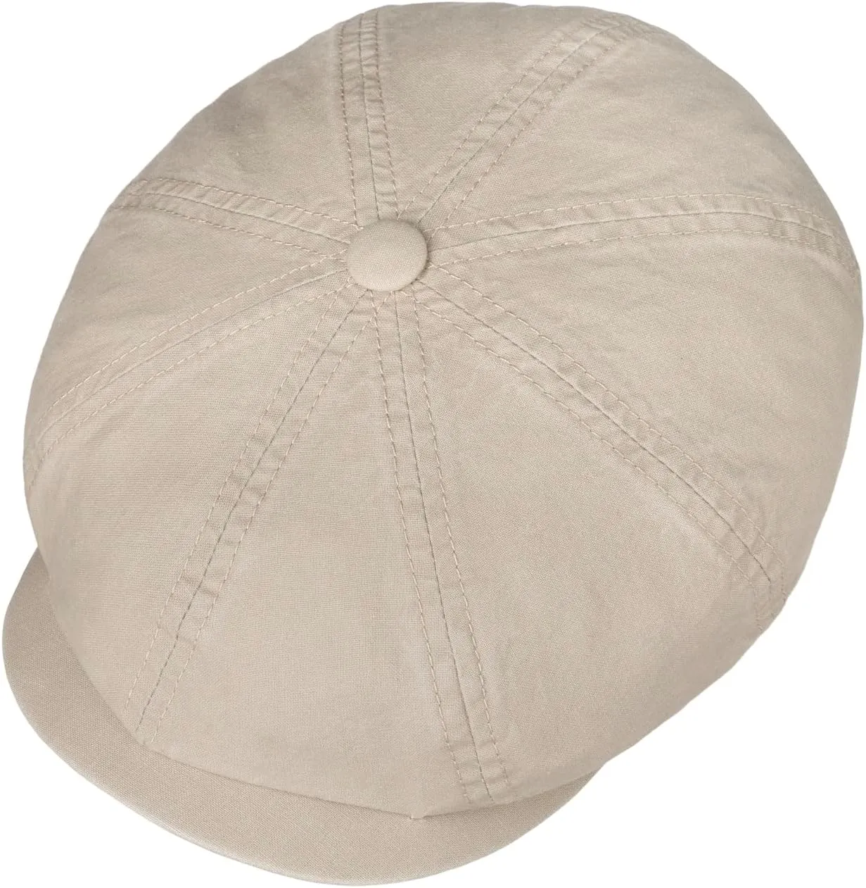 Stetson Kids Hatteras Newsboy Cap for Cotton Cap Flat with Peak Spring Summer