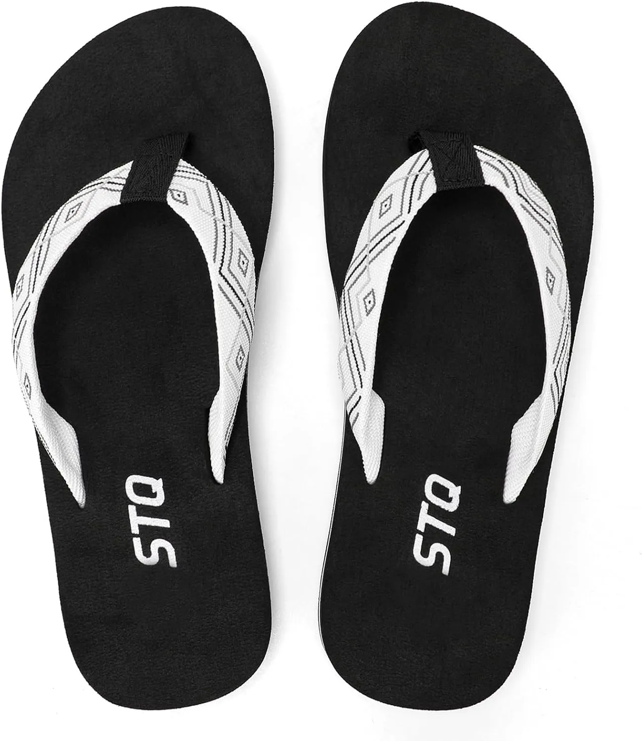 STQ Womens Quick Dry Flip Flops丨Arch Support Thong Sandals