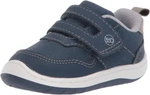 Stride Rite 360 Boy's KEATON Dual Width Insole Athletic Shoe, Blue, 3 M US Big Kid