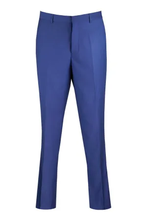 Suggested SEO-Optimized Title: Vinci Men's Wool-Feel Dress Pants - Modern Fit - Blue