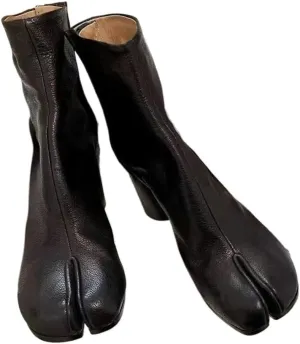 Tabi Shoes Heel Boots Split Toe Slip On Women Non Slip Breathable Booties Cute Emo Y2K Grunge Kawaii Fashion Trendy Elegant Dressy Streetwear Parties Spring Summer Fall Outdoors Rave