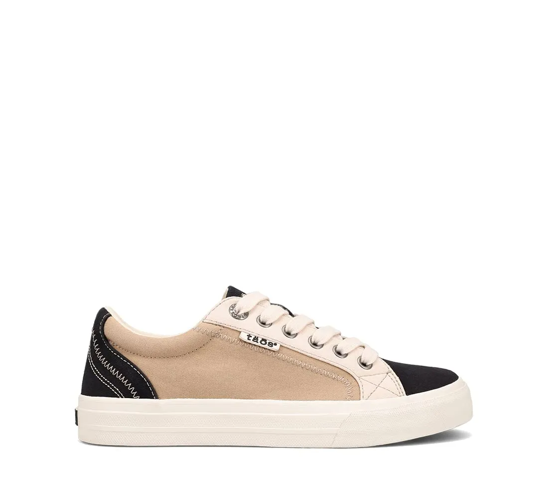 Taos Plim Soul Women's Sneaker-Stylish Platform Sneaker with Curves & Pods Removable Footbed, Arch Support, Classic Design for Everyday Fashion, All Day Comfort 10.5 Black/Tan Multi