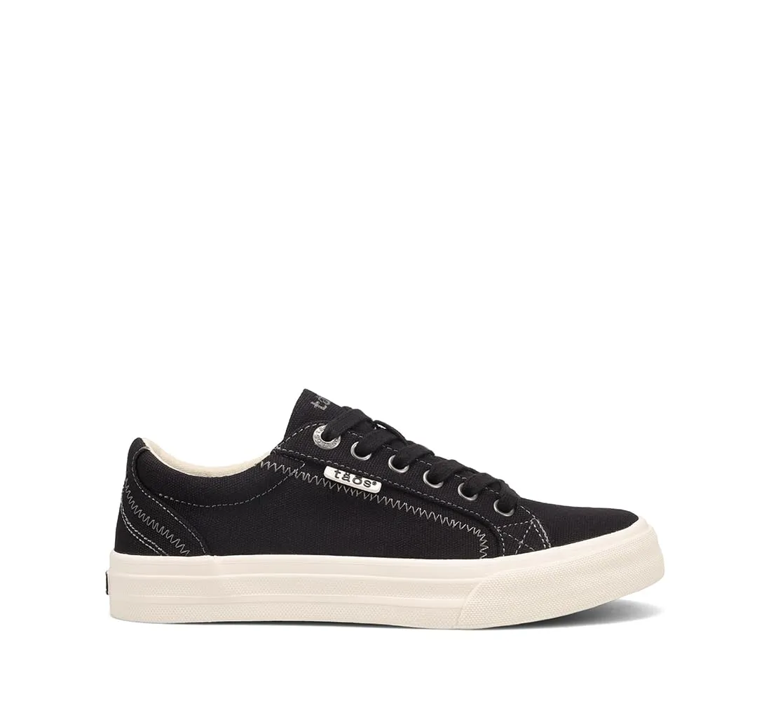 Taos Plim Soul Women's Sneaker-Stylish Platform Sneaker with Curves & Pods Removable Footbed, Arch Support, Classic Design for Everyday Fashion, All Day Comfort 9 Wide Black