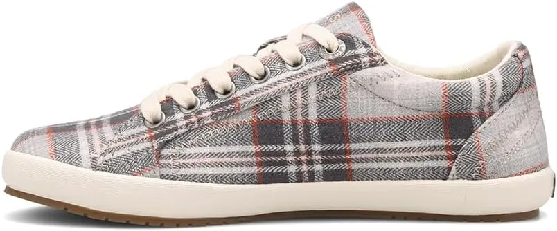 Taos Star Women's Sneaker - Iconic Style with Canvas Design for Everyday Adventures - Custom Fit Lacing and Premium Removable Footbed with Arch Support for All Day Comfort