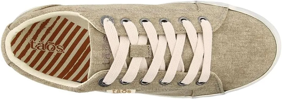 Taos Star Women's Sneaker - Iconic Style with Canvas Design for Everyday Adventures - Custom Fit Lacing and Premium Removable Footbed with Arch Support for All Day Comfort