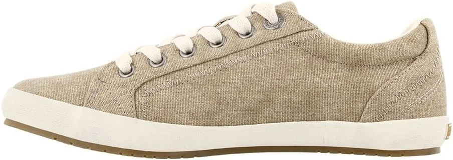 Taos Star Women's Sneaker - Iconic Style with Canvas Design for Everyday Adventures - Custom Fit Lacing and Premium Removable Footbed with Arch Support for All Day Comfort