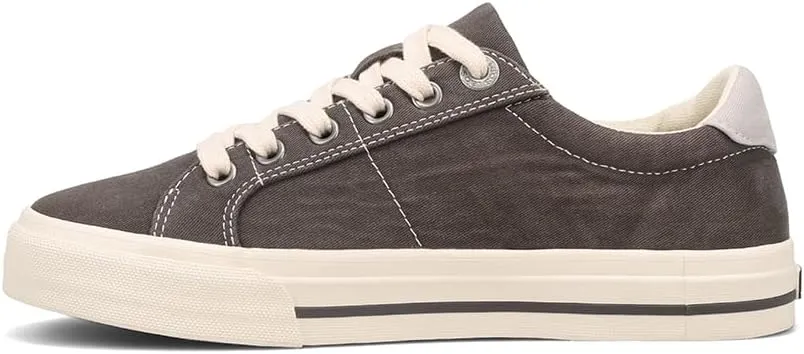 Taos Z Soul Women's Sneaker - Stylish Platform Sneaker with Removable Footbed, Arch Support, Premium Cushioning, Lace-Up Adjustability, and Easy Access Zipper