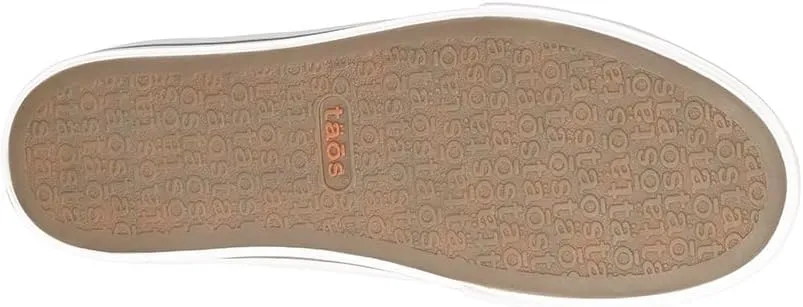 Taos Z Soul Women's Sneaker - Stylish Platform Sneaker with Removable Footbed, Arch Support, Premium Cushioning, Lace-Up Adjustability, and Easy Access Zipper