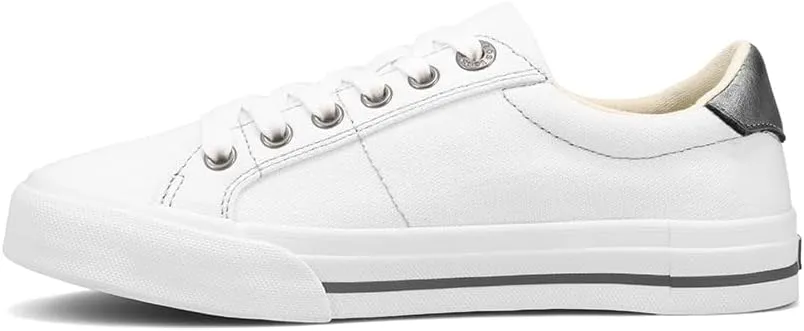Taos Z Soul Women's Sneaker - Stylish Platform Sneaker with Removable Footbed, Arch Support, Premium Cushioning, Lace-Up Adjustability, and Easy Access Zipper