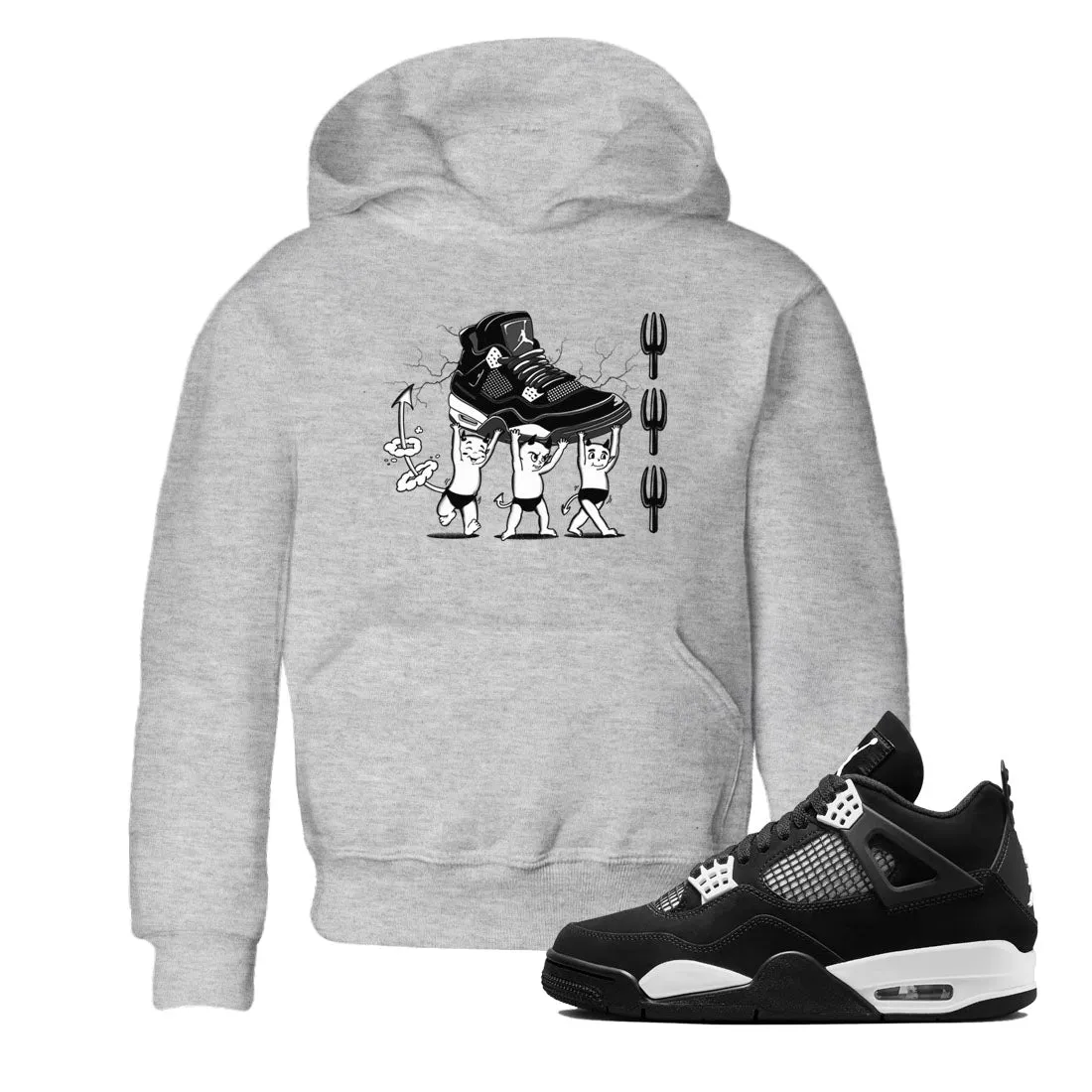 Tees Kids Jordan Thunder Big offer Devil SNRT Sneaker Air White Babies Wide selection - 4