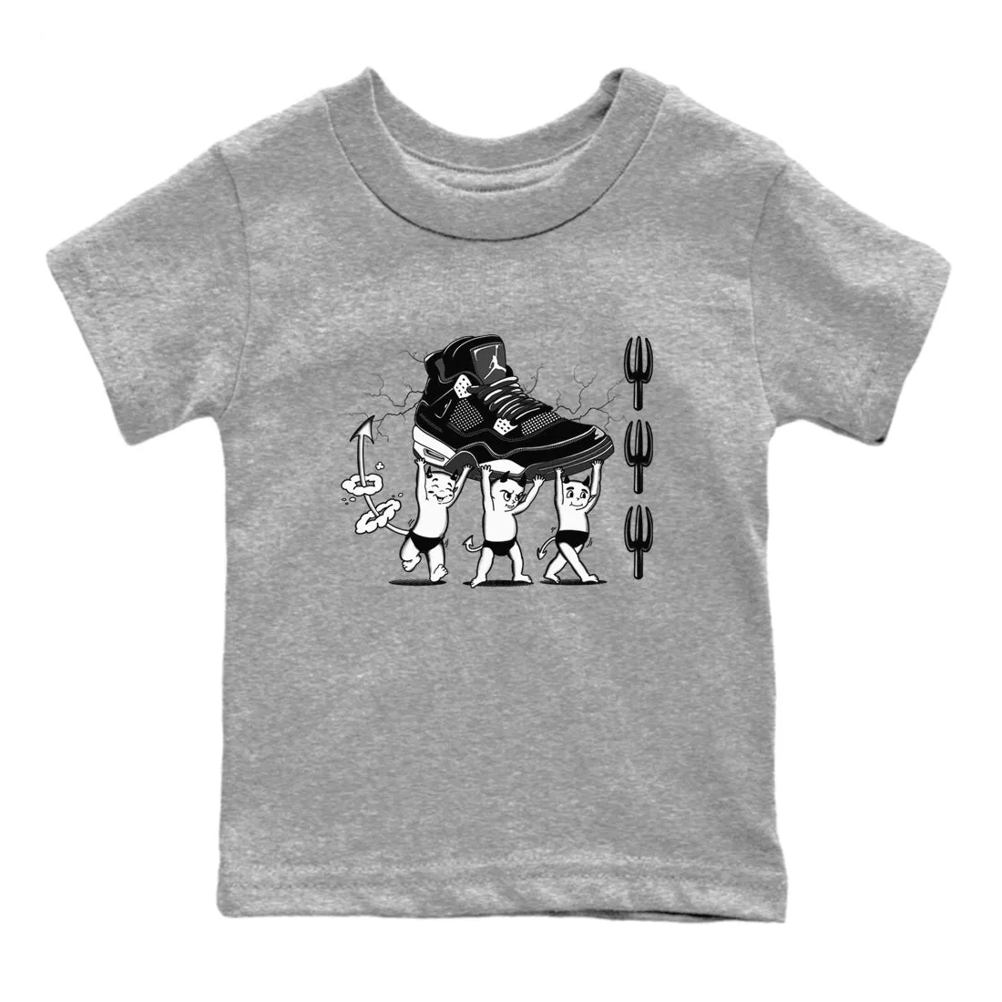 Tees Kids Jordan Thunder Big offer Devil SNRT Sneaker Air White Babies Wide selection - 4